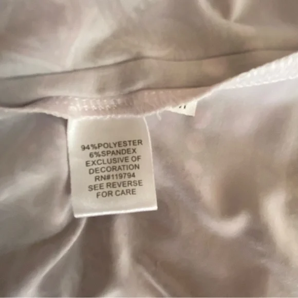 APT. 9 Dress Size M Sleeveless Embroidered with Rhinestones On Front - Picture 7 of 7